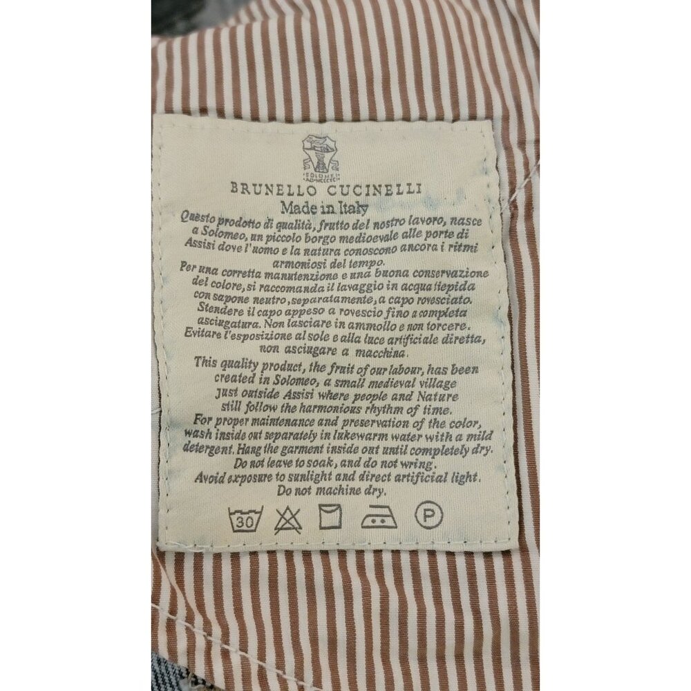 Brunello Cucinelli Men’s Jeans Bundle – 2 Pairs – Size 32 – Fall/Winter 2023 - Picture 9 of 16